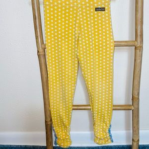 Matilda Jane Polka Dot Leggings Yellow 